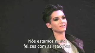 Tokio Hotel Optimus Secret Show Interview (Portuguese Subs) (English Translation)