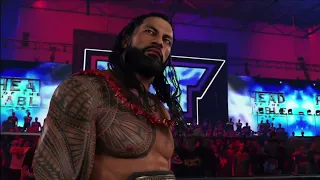 Tribal Chief Vs The Wise Man (WWE Undisputed Title) #wwe2k24