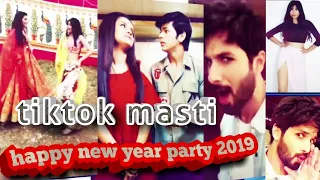 Happy new year 2019 party of tiktok fun full masti with shahid kapoor