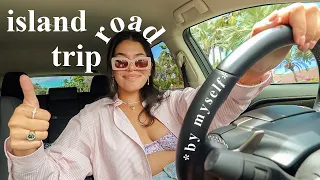I went on a solo island road trip..