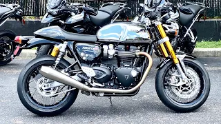 New 2023 Triumph Thruxton RS 1200 Chrome | Spring Into Savings Clearance Sale at Tampa Triumph