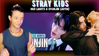 PERFORMING ARTIST Reacts to STRAY KIDS - Red Lights & Hyunjin (AOTM)