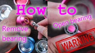 BEARINGS!!! - TUTORIAL Bearing Removal and Opening [Part 2]