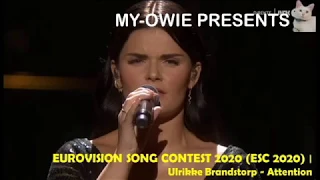 EUROVISION SONG CONTEST 2020 (ESC 2020) | Ulrikke Brandstorp - Attention