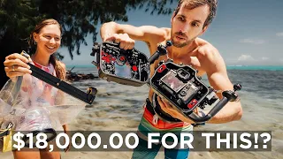 9,000.00 Vs. $350 Camera Housing to shoot Underwater