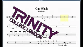 Car Wash Trinity Grade 4 Drums