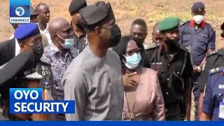 Makinde Inspects Security base At Oyo Ogun Border