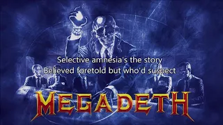 Megadeth - Hangar 18 (Lyrics on Screen)