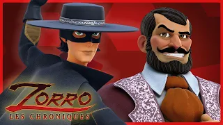 Zorro face au bandit Malapensa | Nouvelle Compilation | ZORRO, Le héros masqué