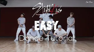 Stray Kids - 'EASY' (DANCE TUTORIAL SLOW MIRRORED) | Swat Pizza