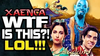 Roasting Disney's Aladdin Live Action Remake Preview, WTF Is This?! LOL!!! | Xaenca