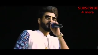 bilal saeed telling about his girlfriend in live concert