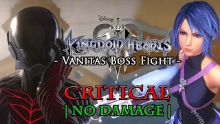 Aqua VS Vanitas [CRITICAL] ~ No Damage ~「Kingdom Hearts 3」(1080p/60fps)
