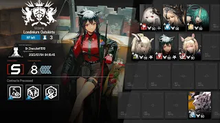 [Arknights] CC#11 Fake Wave Day 12 Londinium Outskirts Risk 8 6 OP AFK clear