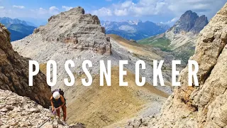 Best Via Ferrata in the Dolomites? Climbing Possnecker