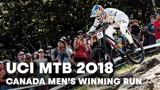 Who Won The Men's Downhill MTB Final at Mont-Sainte-Anne, Canada? | UCI MTB 2018