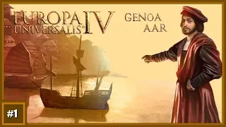 Europa Universalis 4 - Genoa (Video AAR - Mandate of heaven) [E01]