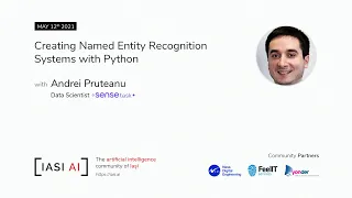 IAȘI AI meetup - Creating Named Entity Recognition Systems with Python