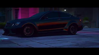 Night Lovell - Your Luv | Mercedes-Benz C63 AMG Black Series Showtime 4K ◾️ kimpah