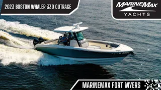 You Have To See This 2023 Boston Whaler 330 Outrage Available At MarineMax Fort Myers!!