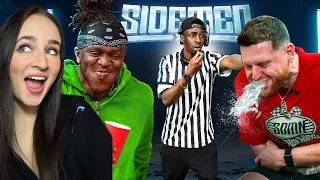 I REACTED TO SIDEMEN YOU LAUGH YOU LOSE: IRL