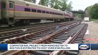 Commuter rail project from Manchester to Boston could cost about $782M