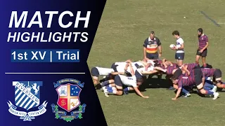 Riverview vs Joeys || Trial 1st XV Highlights
