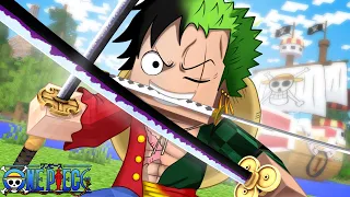 LUFFY e ZORO FIZERAM a FUSÃO em ONE PIECE 𝗡𝗢 Minecraft