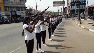 Practicing - Wave, Navy Cadets Girls