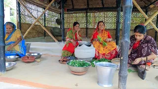 গরমে তৃপ্তিদায়ক দুটি রান্না-পাতলা ঝোলে লালতে চিংড়ি ও পুঁই চিংড়ি |