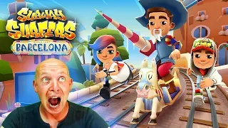 Subway Surfers САБВЕЙ СЕРФ Обновление Барселона Приключение в Мировом туре Детский летсплей на DMCG