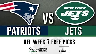 Monday Night Football NFL Week 7 - Patriots vs Jets | MNF Free Picks