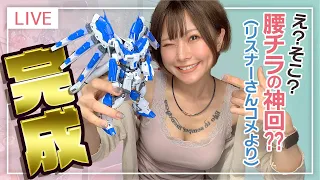 週末にプラモデル作りながら雑談〜RG 1/144 Hi-νガンダム 組み立てパート8〜完成しました❤️