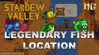 Stardew Valley Legendary Fish Location