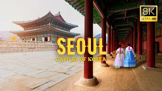 Seoul The Capital of Korea in 8K Ultra HD Hyperlapse Video | Cinematic Travel Video