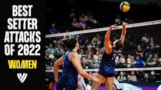 WOW.WOW.WOW 🔥The Best Women’s Setter Attacks Of 2022