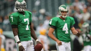 Michael Vick takes over for an injured Kevin Kolb | Packers vs Eagles W1 2010