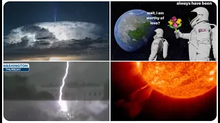 China simulating attack on Taiwan! Giant filament erupts from Sun! Lots of Major Flooding in the USA