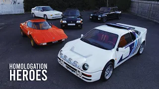 Homologation Heroes Collection | The Legends of Group 4 and Group B