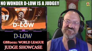 D Low - Grand Beatbox Battle 2021: World League - Judge Showcase - Reaction {Jittery~Jay)
