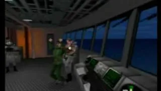 Goldeneye 007 - 00 Agent Walkthrough Part 7 - Frigate