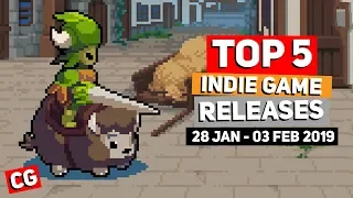 Top 5 Best Indie Game New Releases: 28 Jan – 03 Feb 2019 (Upcoming Indie Games)
