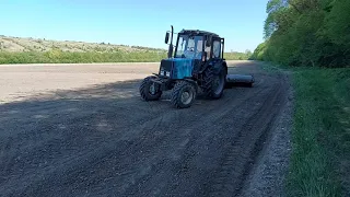 Продовження каткування сої та трохи роздумів про нелегкий рік. 06.05.2022р.