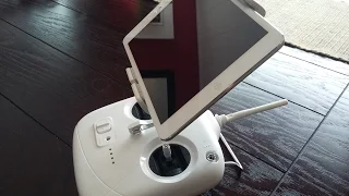 DJI Phantom 3 Standard controller mod with Inspire 1 mount, for tablets