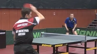 Alexey LIVENTSOV vs Finn TUGWELL ETTU Cup 2013-2014 Moscow, Krylatsky Hills Table Tennis