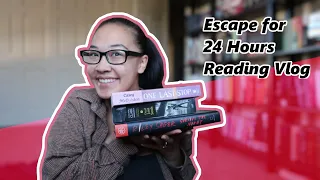 Escape for 24 Hours Readathon || 24 in 48 READING VLOG