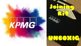 KPMG Joining kit #deloitte #kpmg #ey #pwc #joiningkit