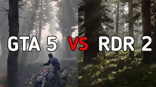 🔥GTA 5 VS RDR 2–СРАВНЕНИЕ ПК ВЕРСИЯ