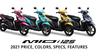 2021 Yamaha Mio i125 Price, Colors, Specs, Features