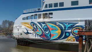 Ampco Graphics BC Ferry Salish Heron